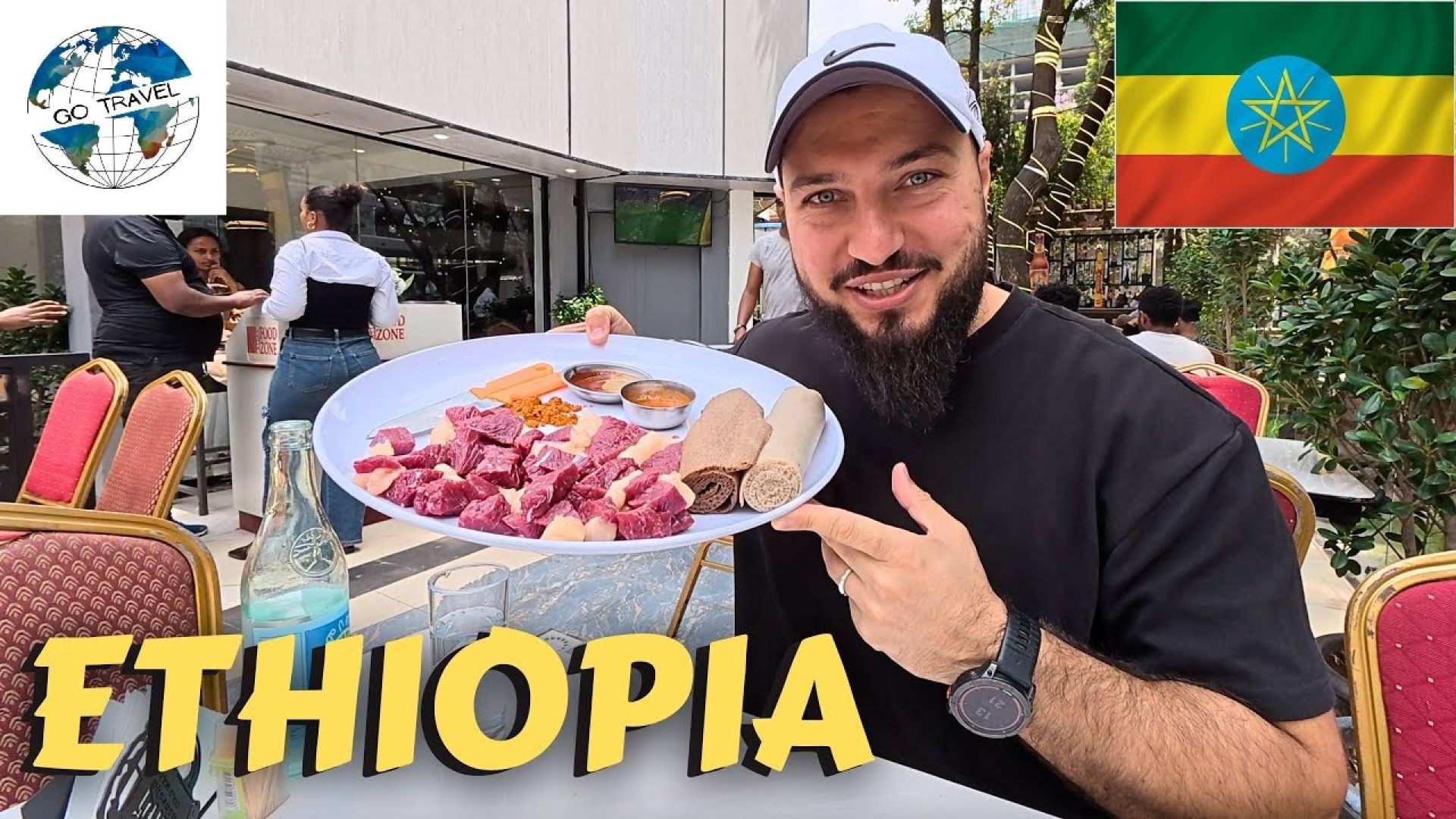 Would You Dare To Eat This $10 Raw Meat In Addis Ababa, Ethiopia? 🇪🇹