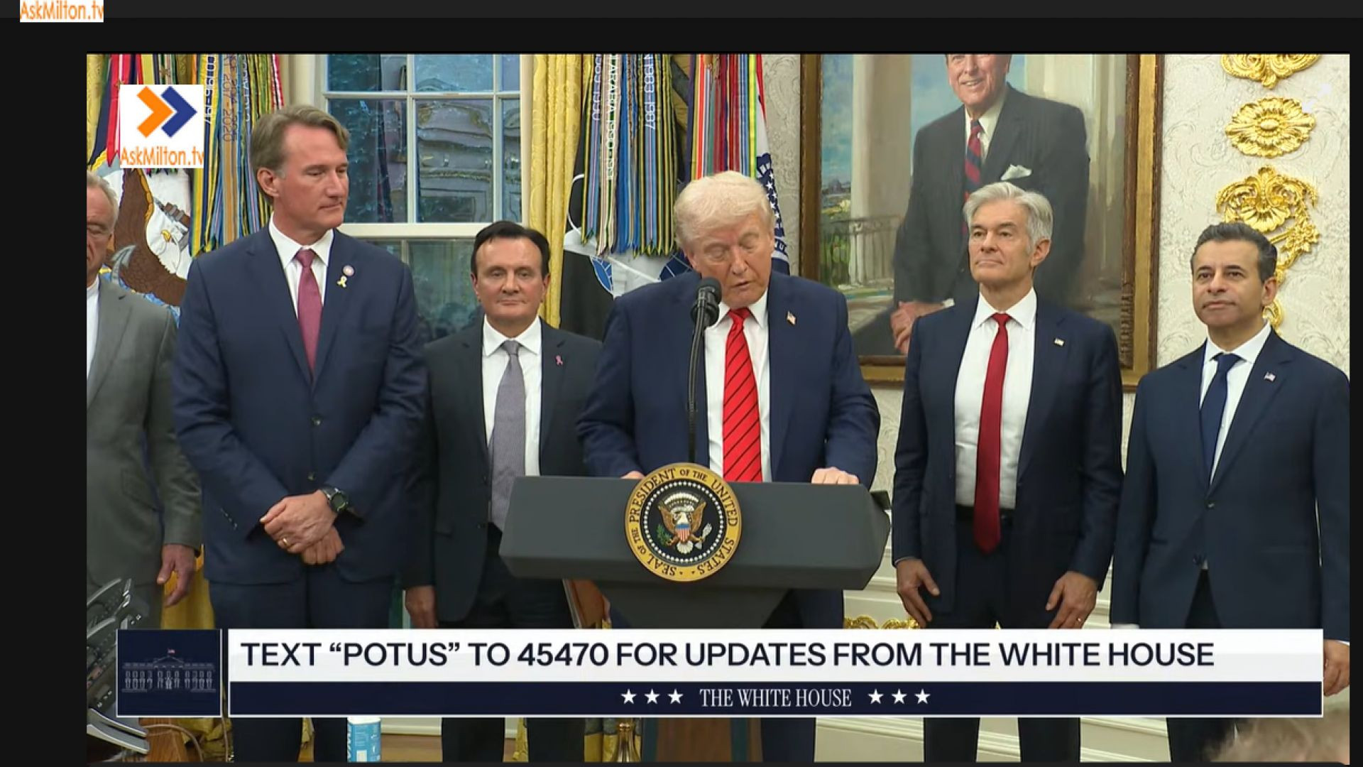 President Trump Makes an Announcement, Oct. 10, 2025