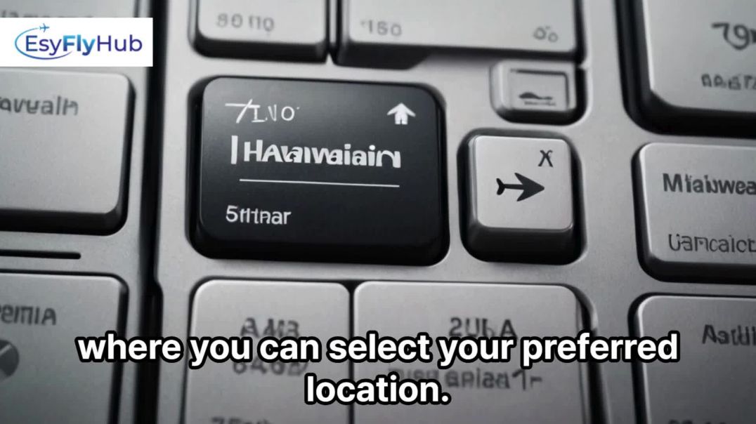 Do you pick your seats on Hawaiian Airlines