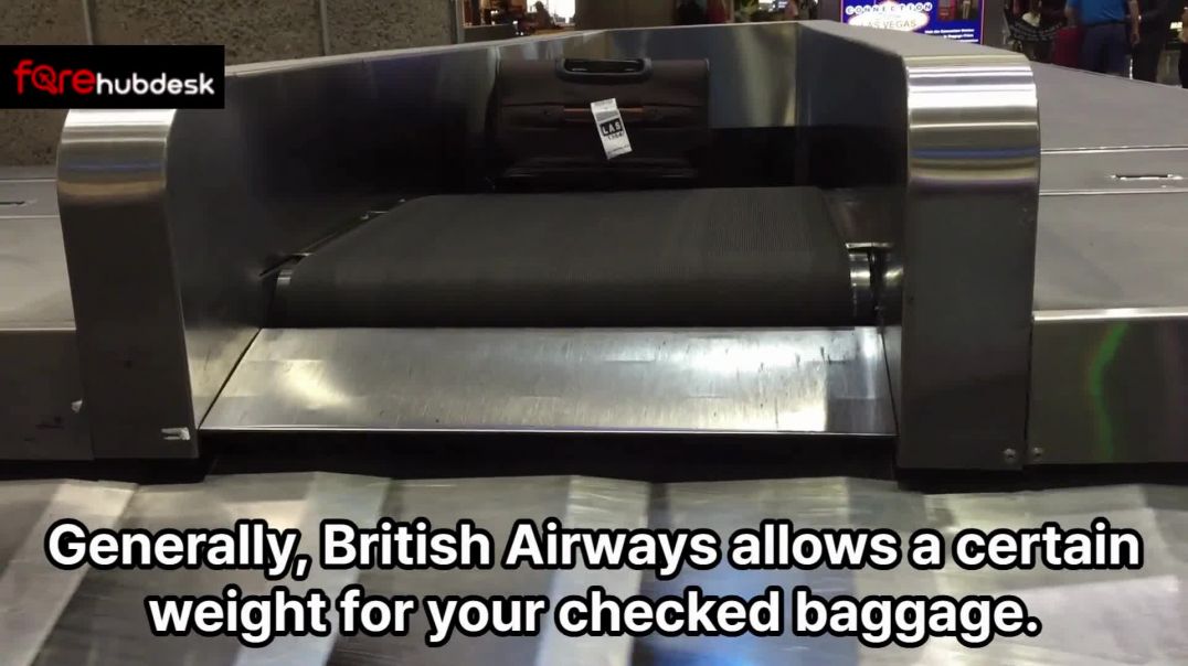 What is the weight allowance on British Airways